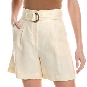 Lafayette 148 New York  Linen Short-  Size  4   NWT